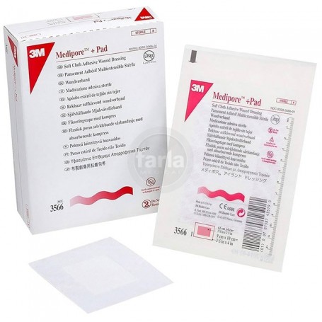 Medipore+Pad - Adhesief wondverband steriel