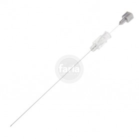 BD spinale naalden – 27 G x 3 ½" (0,4 x 90 mm) - Grijs - 25 stuks BD spinale naalden – 27 G x 3 ½" (0,4 x 90 mm) - Grijs - 25 stuks