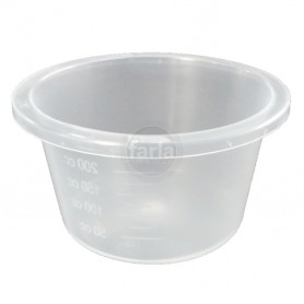 Steriele gallipot uit plastiek - 120 ml - 240 stuks Steriele gallipot uit plastiek van Instramed - 120 ml