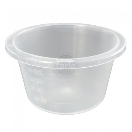 Steriele gallipot uit plastiek van Instramed - 120 ml