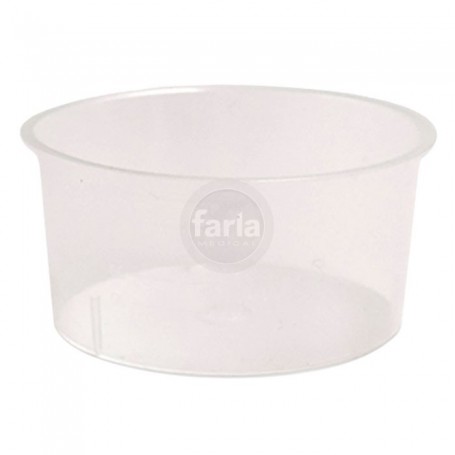 Steriele gallipot uit plastiek - 60 ml - 240 stuks