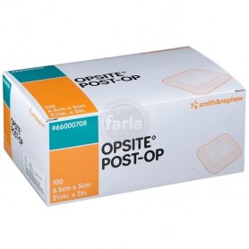 Opsite Post op pleister Smith & Nephew - 6.5 cm x 5 cm - 100 stuks