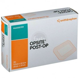 Opsite Post op pleister Smith & Nephew - 9.5 cm x 8.5 cm - 20 stuks