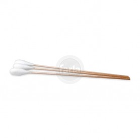 Fijne houten wattenstaafjes 15 cm - 50 stuks