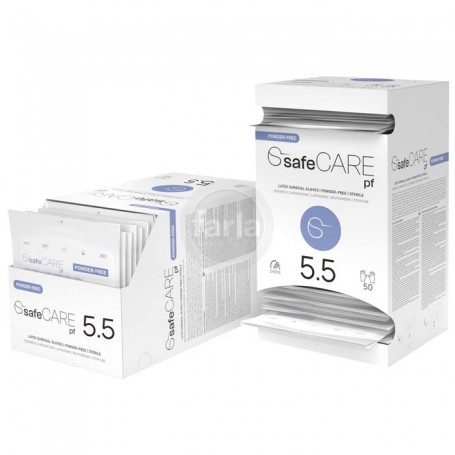 Handschoenen Latex niet gepoederd Steriel – Zarys safeCARE