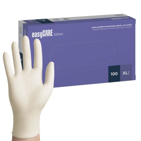 Handschoenen Latex Gepoederd - 100 handschoenen
