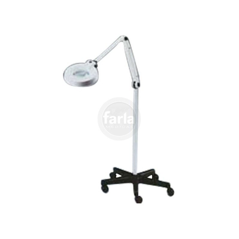 Neem een ​​bad hoek Herhaal Loeplamp op statief Waldmann - geschikt voor dermatologisch onderzoek - te  koop bi Farla Medical