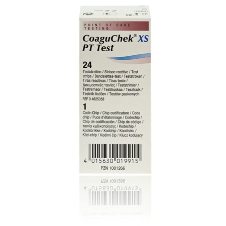 CoaguChek XS test strips
