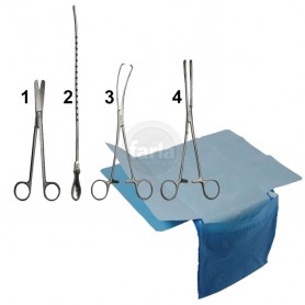 Set voor het plaatsen van spiraal (metaal)