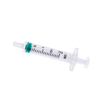 BD Emerald™ spuit zonder naald met Luer-Slip Tip - 2 ml spuit