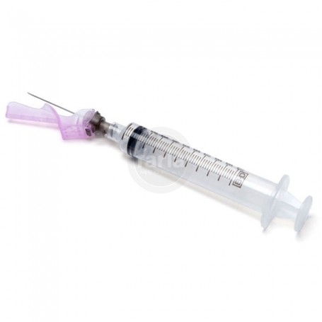 BD Plastipak™ Luer Lock spuit met naald 22G 1 1/2" - 3 ml spuit