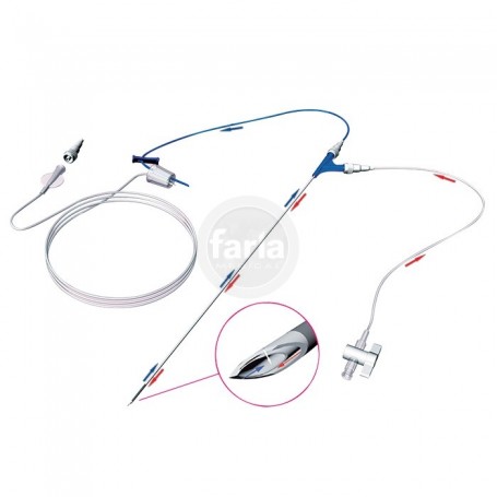 Dubbel lumen naald Doublecyte-N