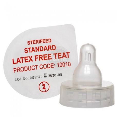 Steriele speen zonder latex