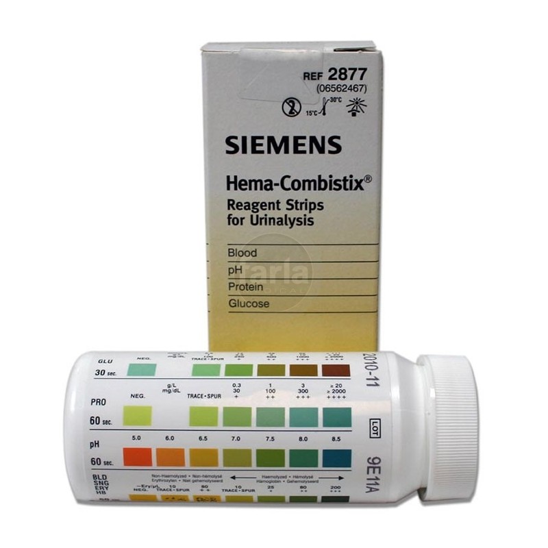 ingenieur aanvaarden steek Urinetest: Siemens Hema-Combistix
