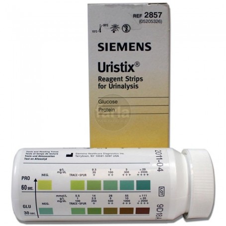 Urinetest: Siemens Uristix - Siemens teststrips