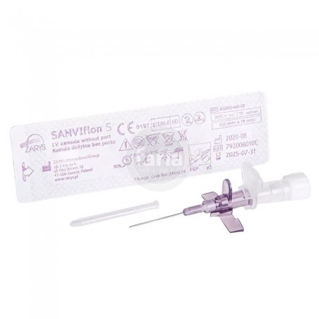 Zarys SANVIflon S - Steriel I.V. canule zonder poort
