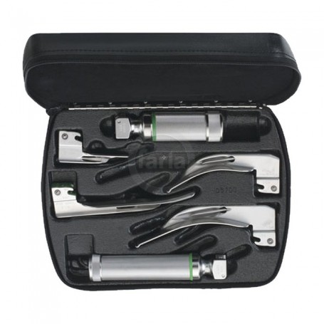 Lichtgewicht Fiber optisch laryngoscoop set Welch Allyn E-MacIntosh