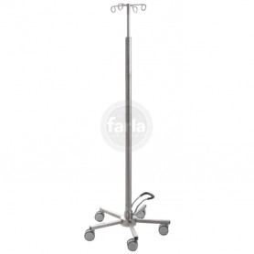 Infuuspaal met vier haken Moretti MI440 Infuuspaal met vier haken Moretti MI440