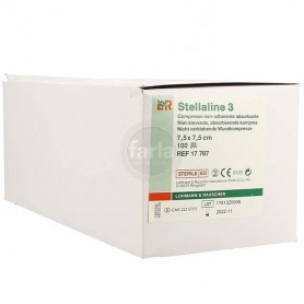 Kompressen Stellaline 3 van Lohmann & Rauscher  - 7.5 x 7.5 cm