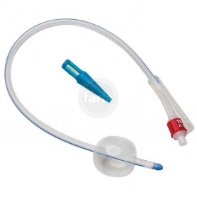 Urine catheter, 2-weg, met plastic ventiel