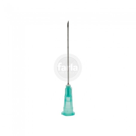 Zarys dispoFINE  naalden  – 14 G 2,1 x 40 mm (1 1/2") Lichtgroen – 100 stuks