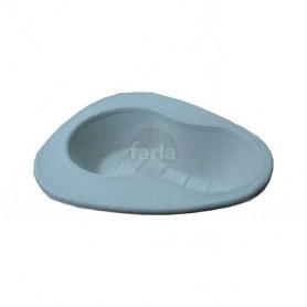 Bedpan diep niet steriel uit pulp 2L - 120 stuks - MediPulp